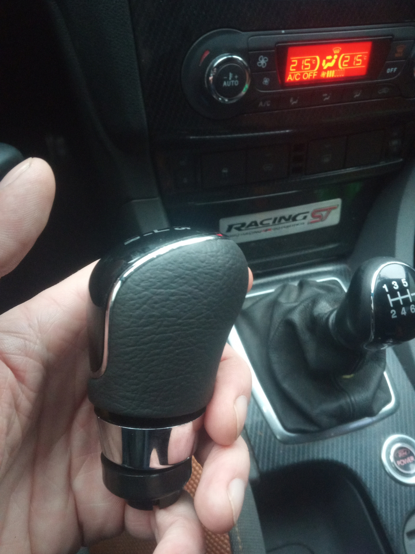 Перешив руля, замена ручки кпп. — Ford Focus ST II, 2,5 л, 2006 года ...