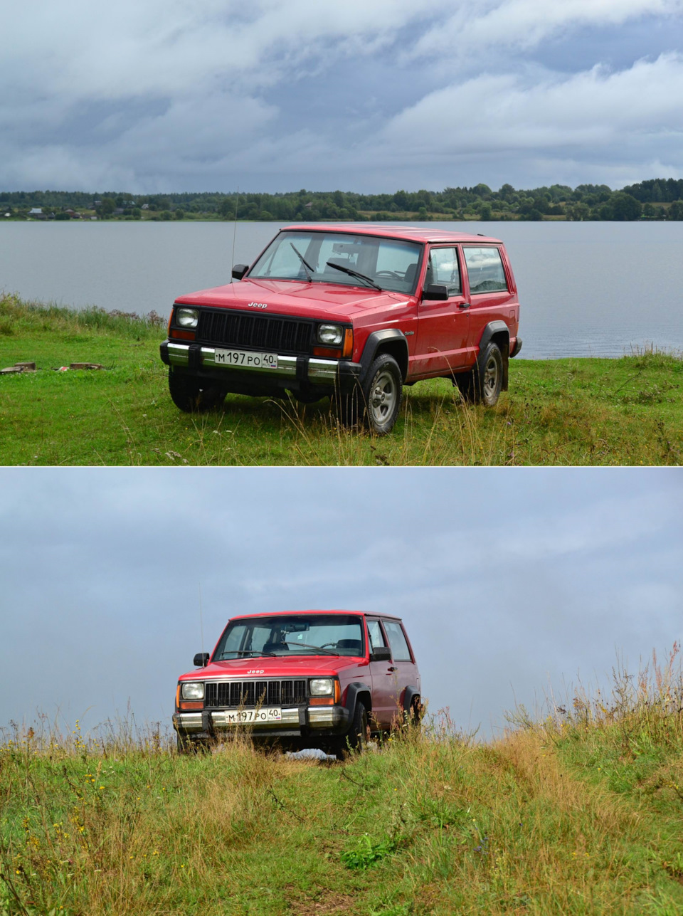 Селигерщина. 3. Новинка, Николо Рожок, Осташков — Jeep Cherokee (XJ), 2,5  л, 1992 года | путешествие | DRIVE2