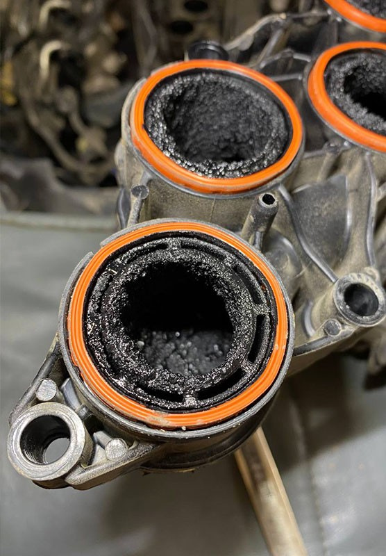 Чистка впускного коллектора Volkswagen Touareg CR 3.0 TDI (249 л.с ...