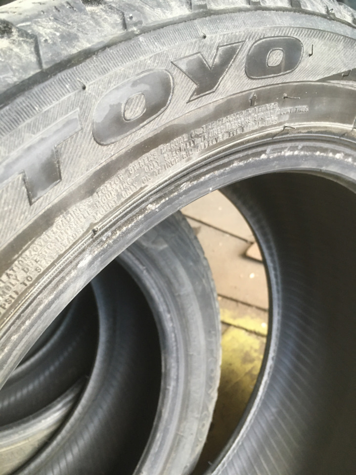Шины зимние нешипованные Toyo 225/50 R17 на Lexus GS (S190). Б/у | 20 ...