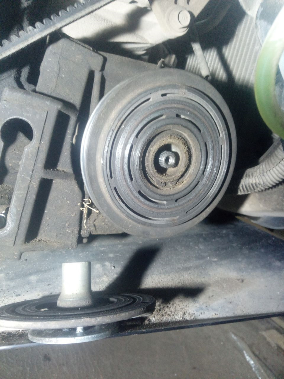 Замена подшипника в муфте компрессора кондиционера — Nissan X-Trail I ...