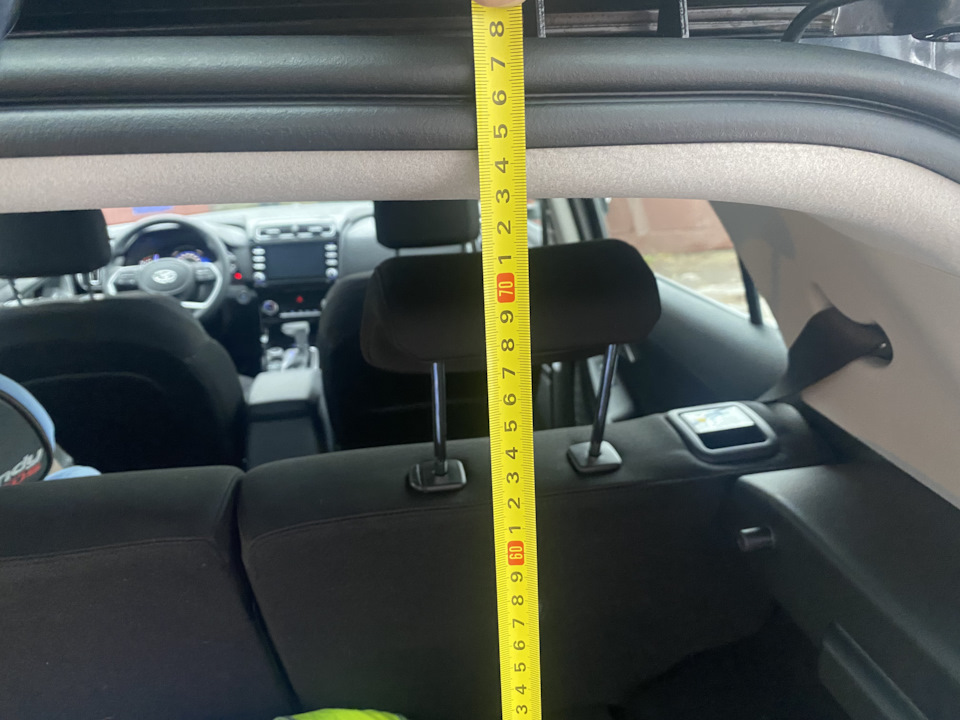 Высота до потолка — Hyundai Creta (1G)