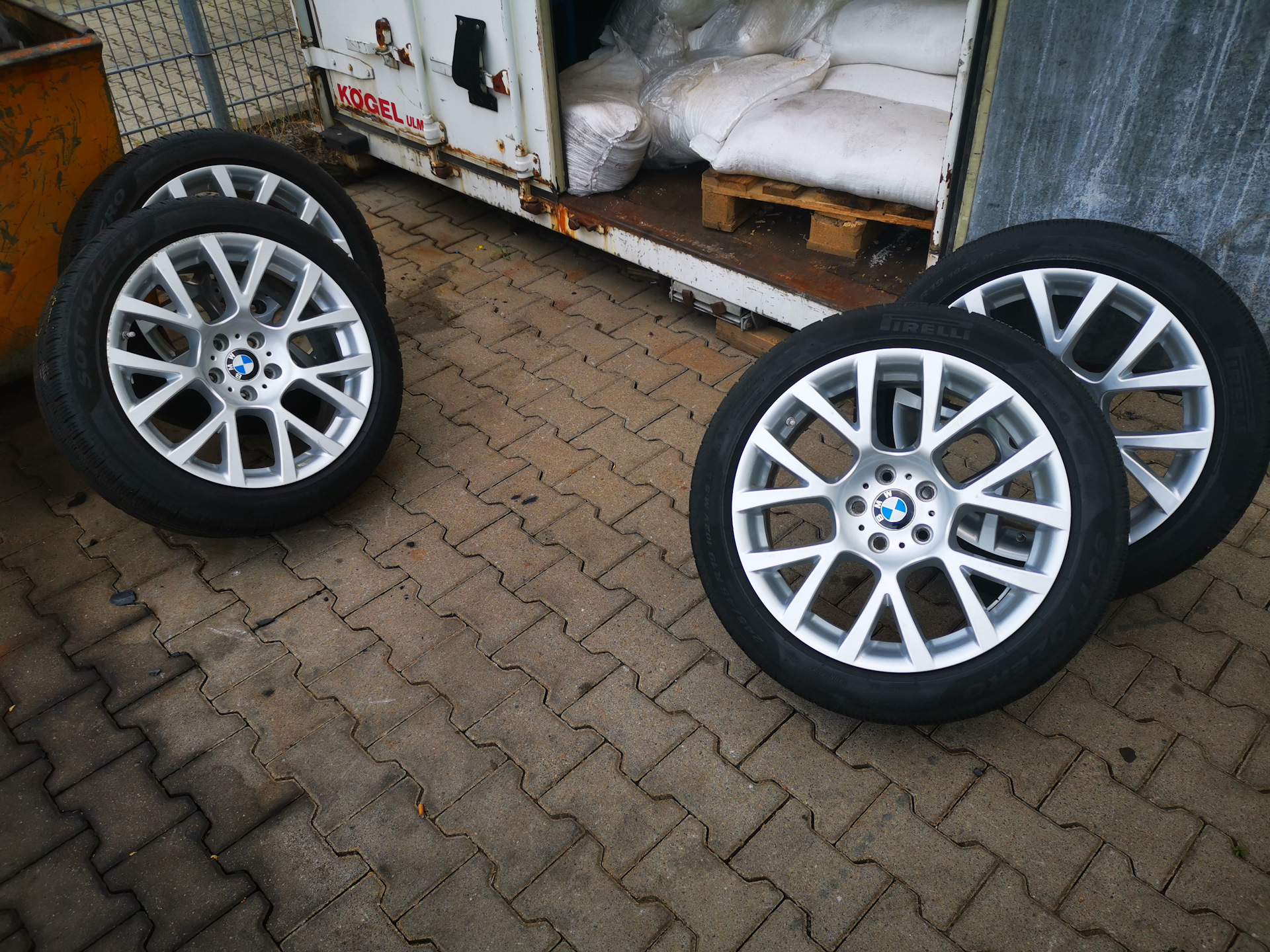 Зимние диски 19' Styling 238 — BMW 7 series (F01/02), 3 л, 2015 года ...