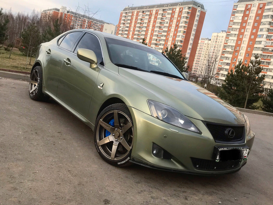 Переходные кольца на диски — Lexus IS II, 2,5 л, 2007 года | своими ...