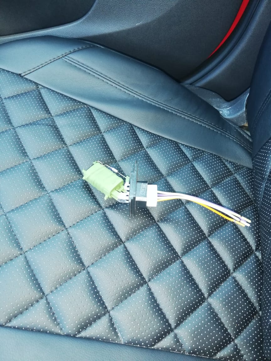 Резистор печки. То ли удача, то ли нет. — Opel Astra G, 1,6 л, 2000 ...