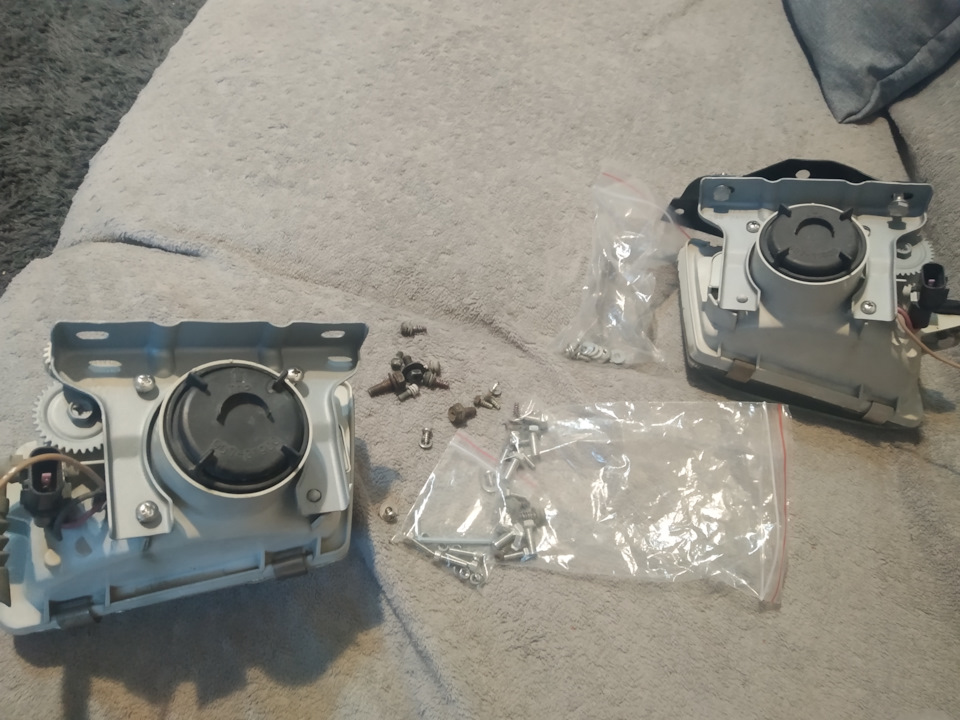 Переделка противотуманных фар. — Mitsubishi GTO, 3 л, 1992 года ...