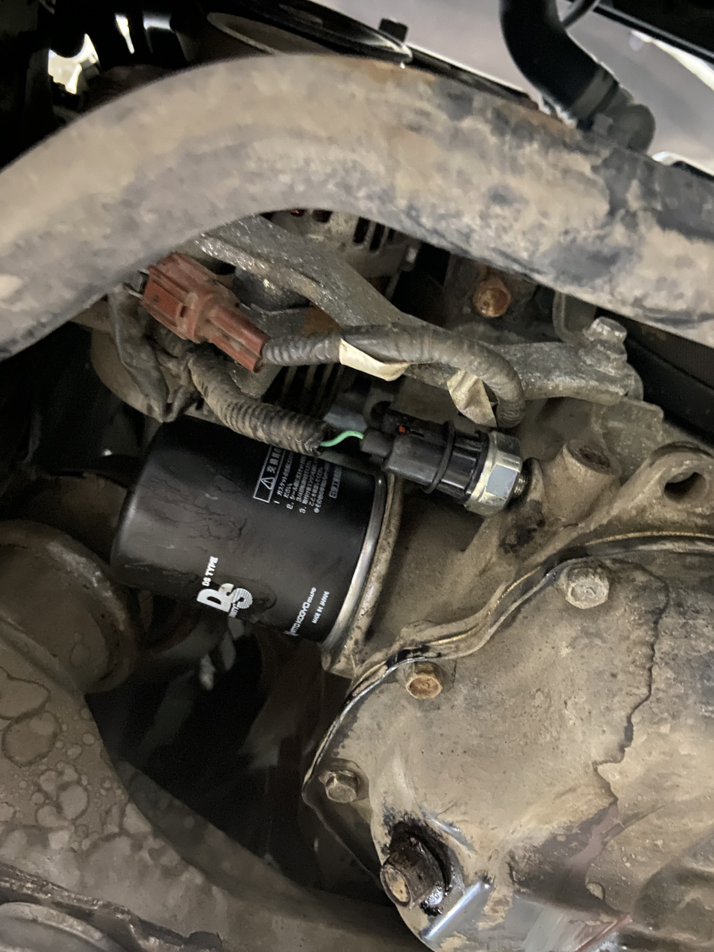 #19 ТО 80000 замена масла и датчика. — Infiniti Q70, 2,5 л, 2016 года ...