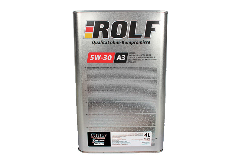 Моторное масло rolf professional. Rolf 3 Synthetic 5w30. Rolf 3-Synthetic 5w-30 ACEA a3/b4. Rolf 3-Synthetic 5w-30 ACEA a3/b4 4л. Rolf 5w30 gt 1л.