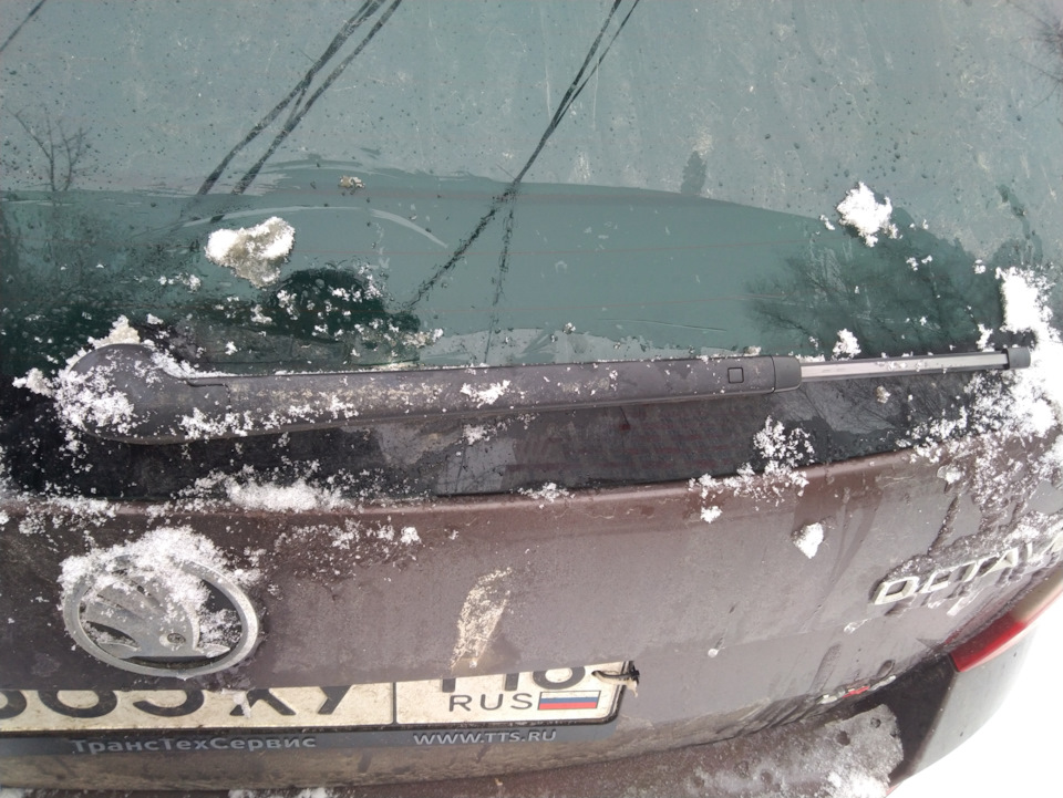 Щётка заднего стеклоочистителя — Skoda Octavia Combi A7 Mk3, 1,8 л ...
