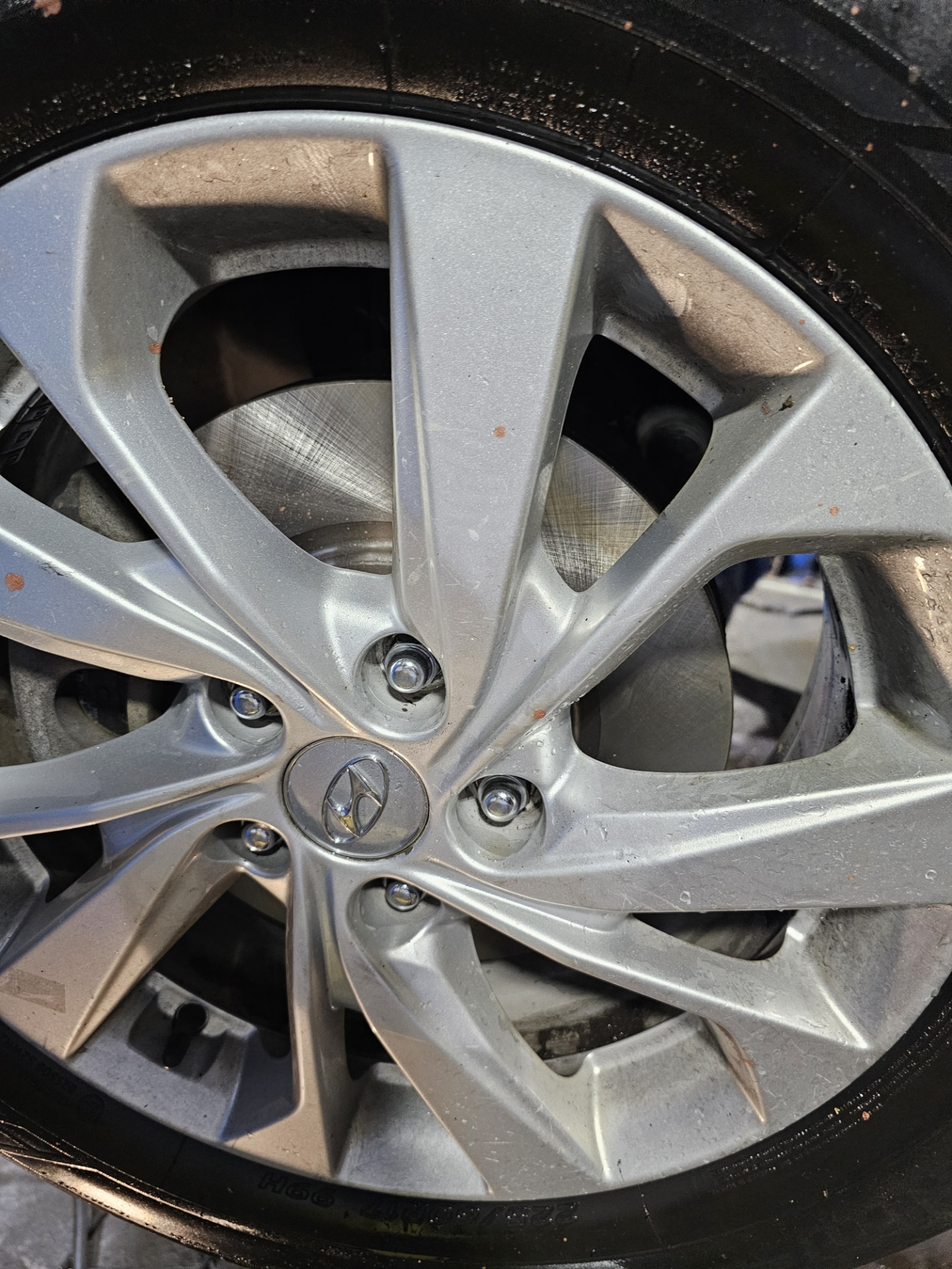 Замена дисков) — Hyundai Tucson (TL), 2 л, 2019 года | расходники | DRIVE2