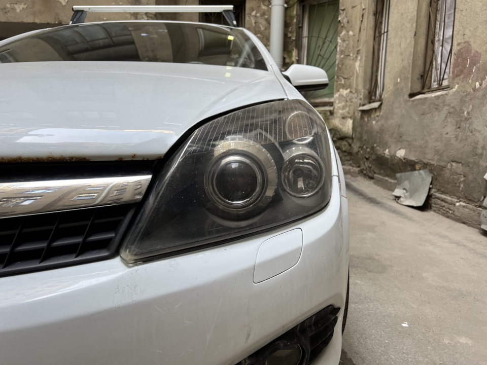 Правая после высыхания — Opel Astra H GTC