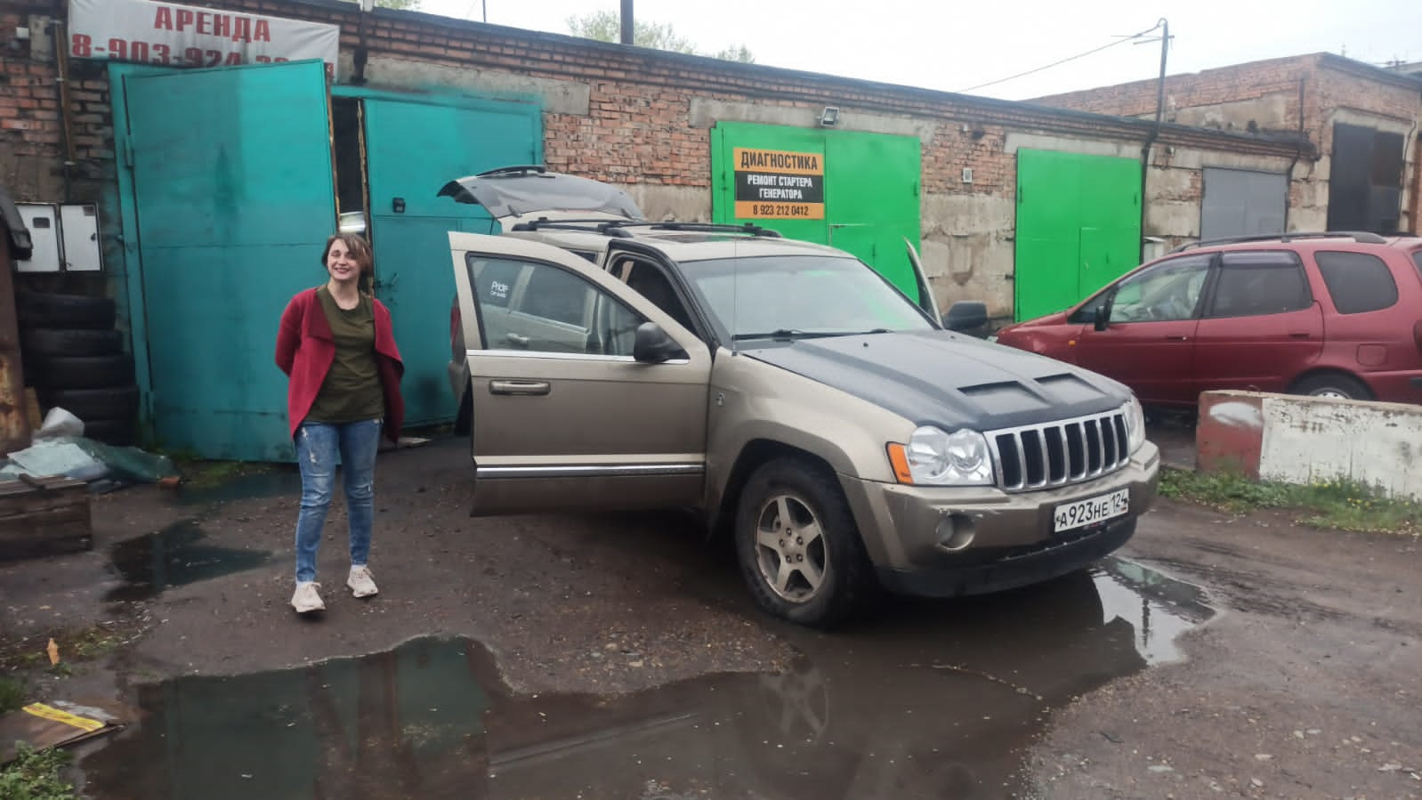 Jeep Grand Cherokee (WK) 4.7 бензиновый 2005 | Уррчащий лев 🦁 на DRIVE2