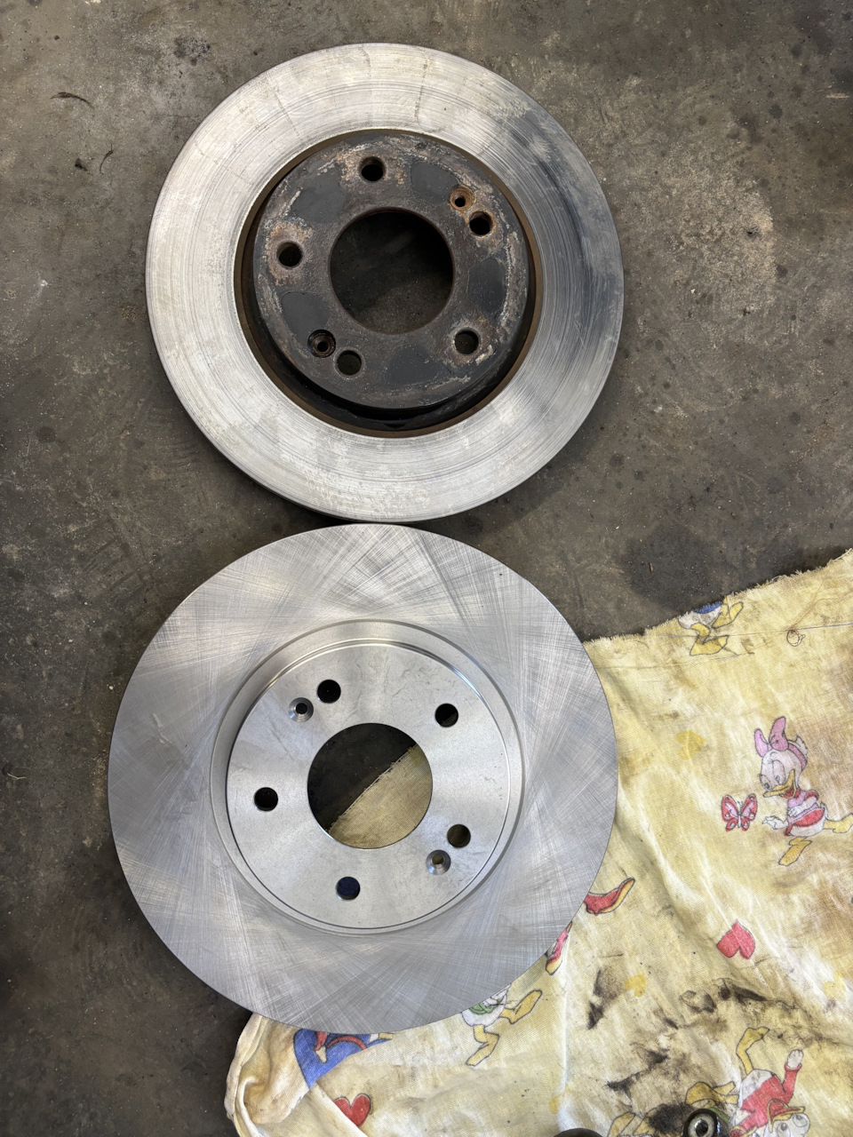 Замена суппортов, дисков и колодок от Санта фе — Hyundai Elantra (5G ...