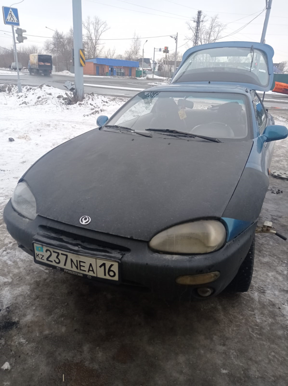 Пуля улетела))) — Mazda MX-3, 1,8 л, 1992 года | продажа машины | DRIVE2