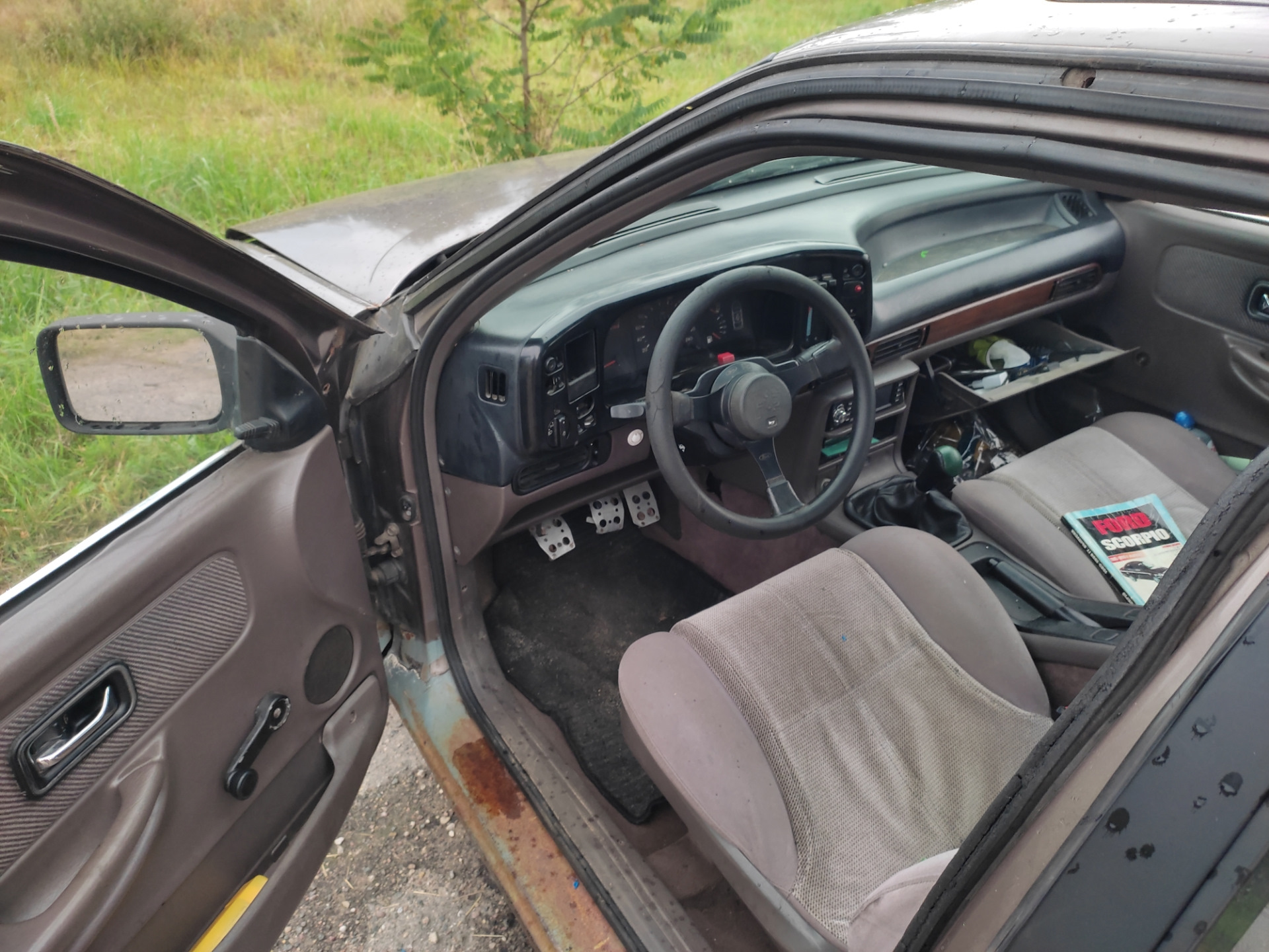 Руль дома) — Ford Scorpio I, 2 л, 1986 года | тюнинг | DRIVE2