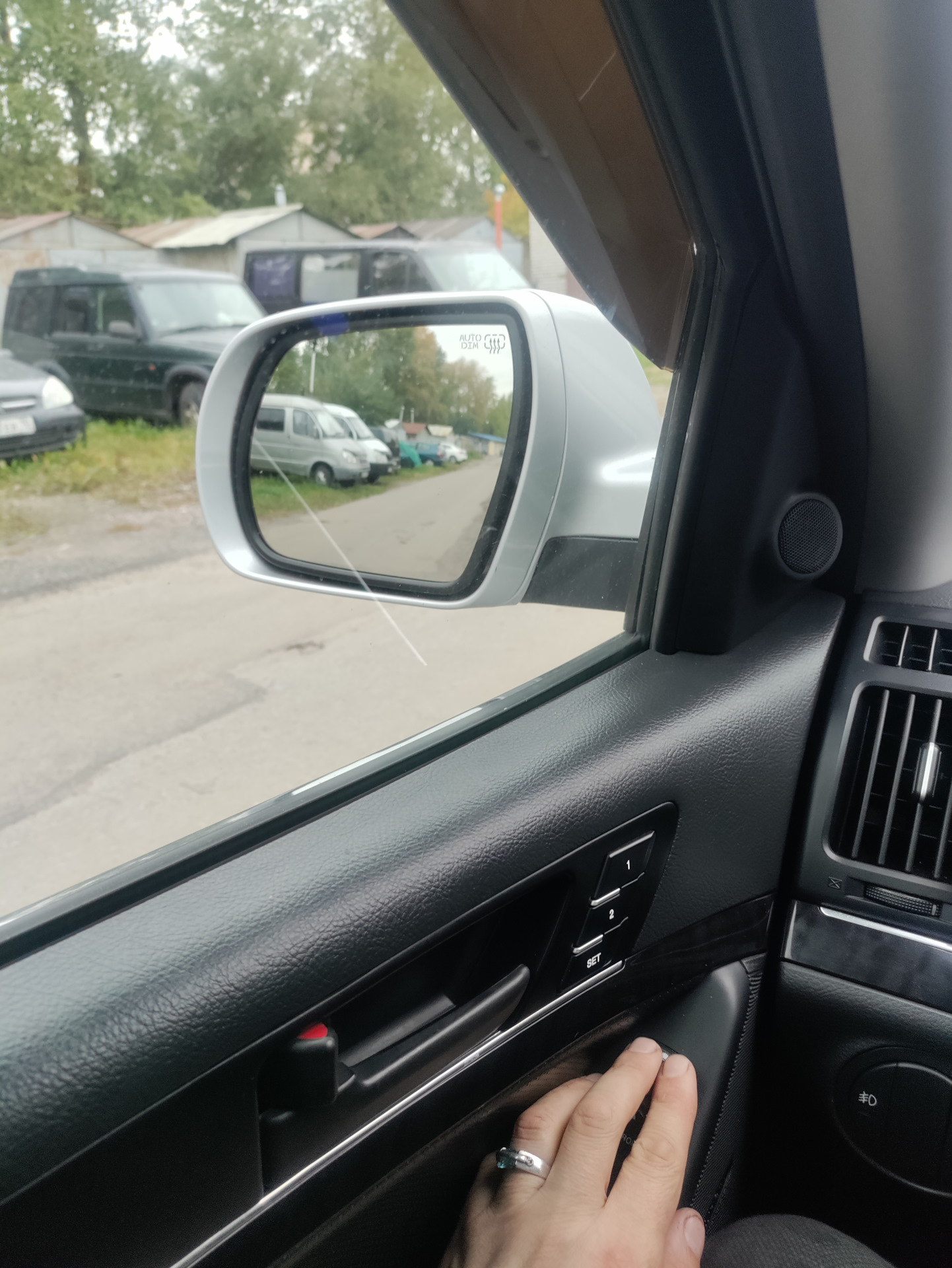 Ремонт зеркала заднего вида ч.2 — Hyundai ix55, 3 л, 2011 года | своими ...