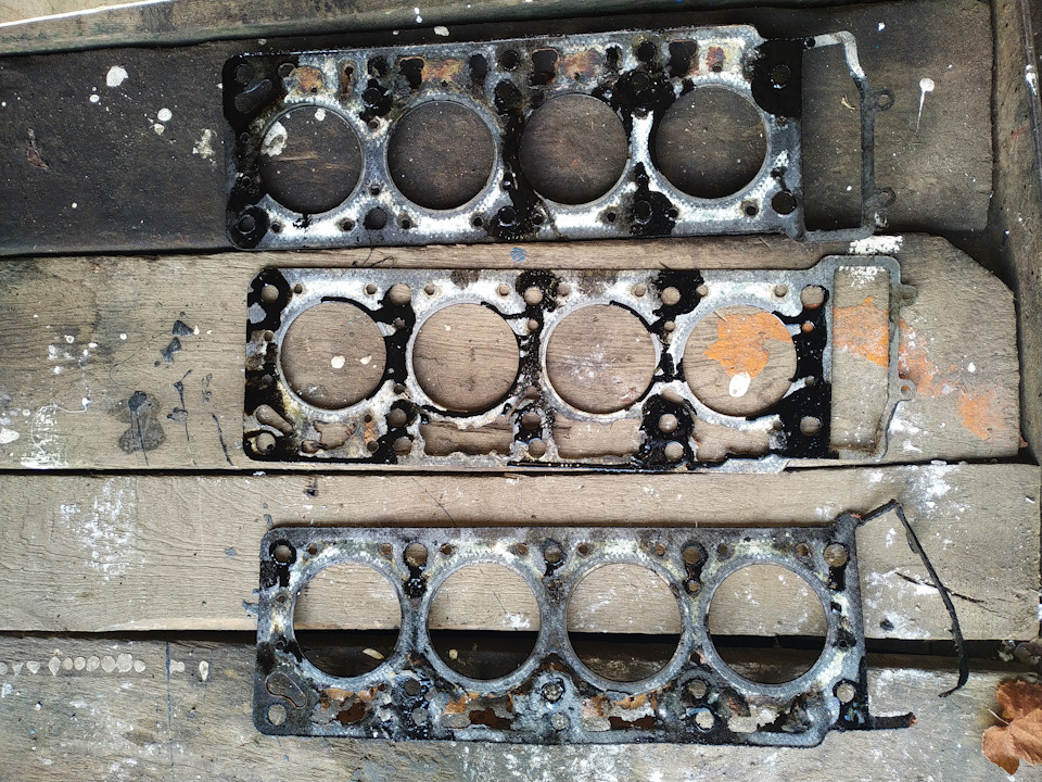 Прогар прокладки ГБЦ — Москвич 2141, 1,5 л, 1991 года | своими руками ...