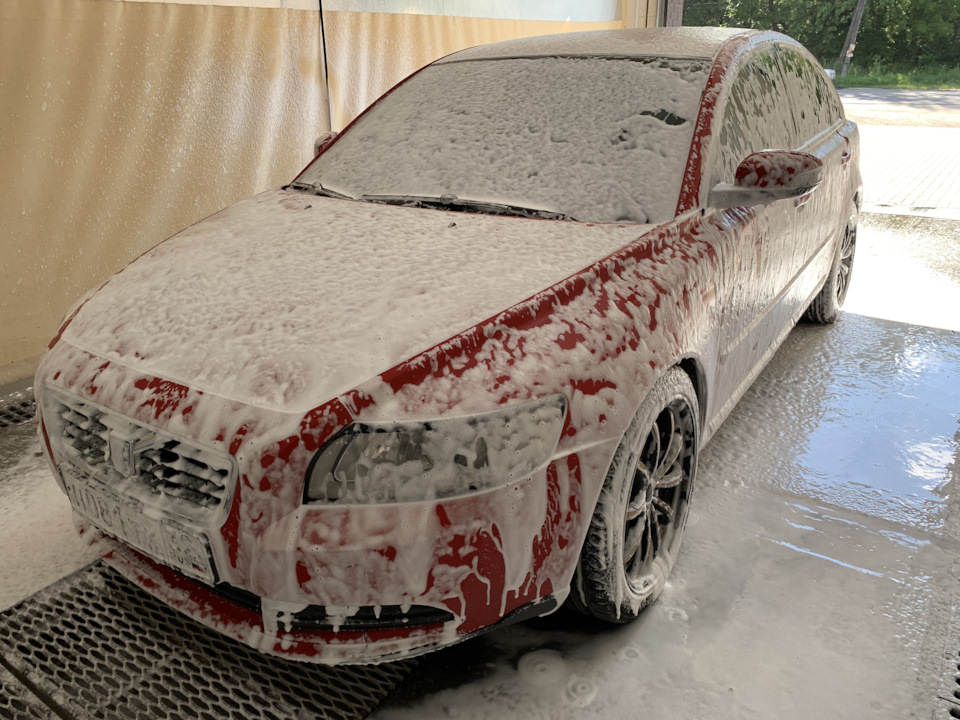 Лоси Welcome — Volvo S40 (2G), 2,4 л, 2008 года | мойка | DRIVE2