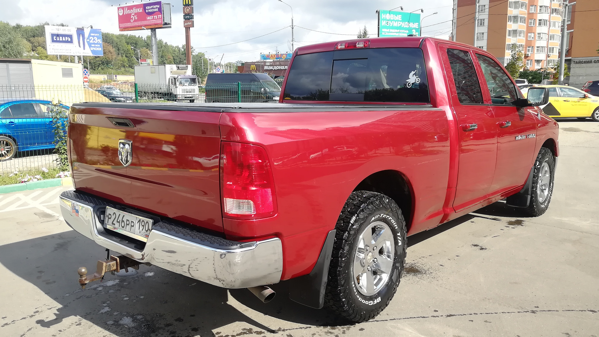 Dodge Ram 4.7 бензиновый 2011 | 1500 на DRIVE2