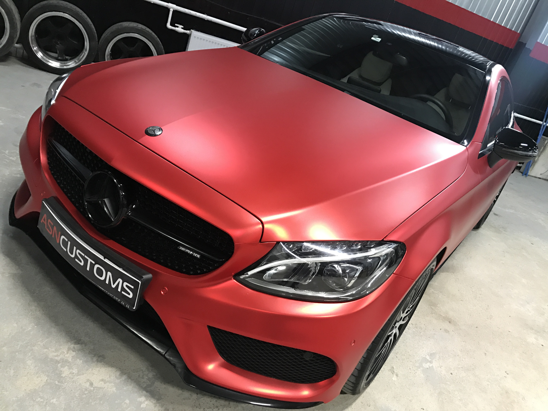 C43 AMG матовая