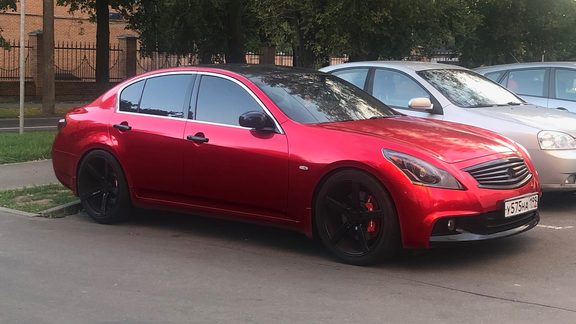 Infiniti g35x аэрография