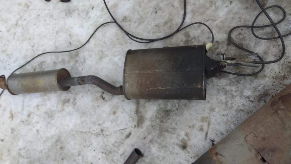 Выхлоп. — ГАЗ Газель, 2,5 л, 2008 года | своими руками | DRIVE2