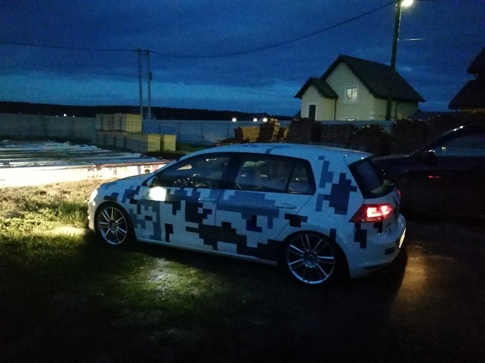 Photo from the logbook Volkswagen Golf Mk7