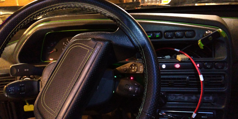 Подключение подрулевого переключателя гранта к БК штат 23 на Ваз 2114 ...