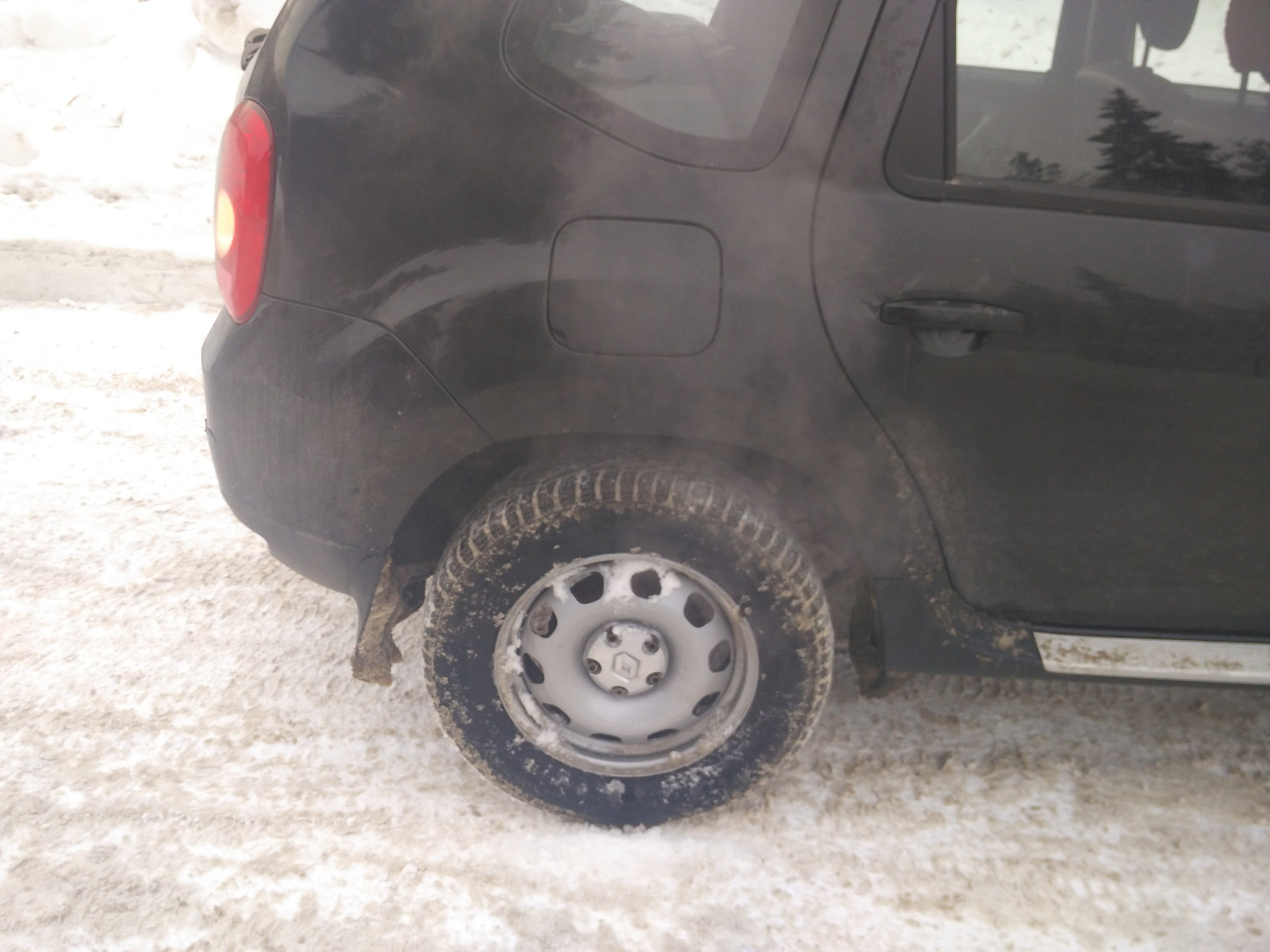 Клин колеса, говноколодки и приключения пятницы)) — Renault Duster (1G), 2  л, 2013 года | своими руками | DRIVE2