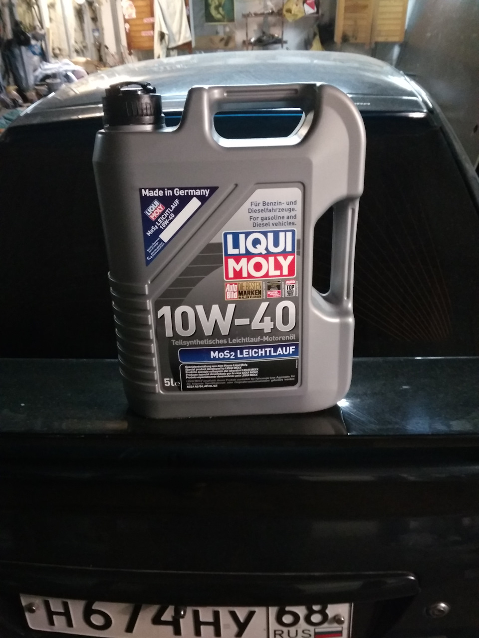 Заливам масло LIQUI MOLY с «молибденом»! — Lada Приора хэтчбек, 1,6 л ...