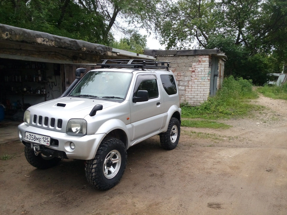 Багажник на крышу. — Suzuki Jimny (1G), 1,5 л, 2000 года | тюнинг | DRIVE2