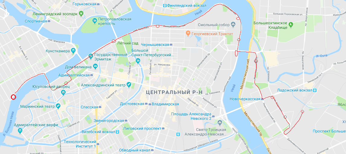 Петербург карта московский вокзал