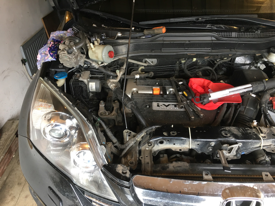Как снять генератор срв 3 То Генератора - Honda CR-V (RE), 2,4 л, 2008 года плановое ТО DRIVE2