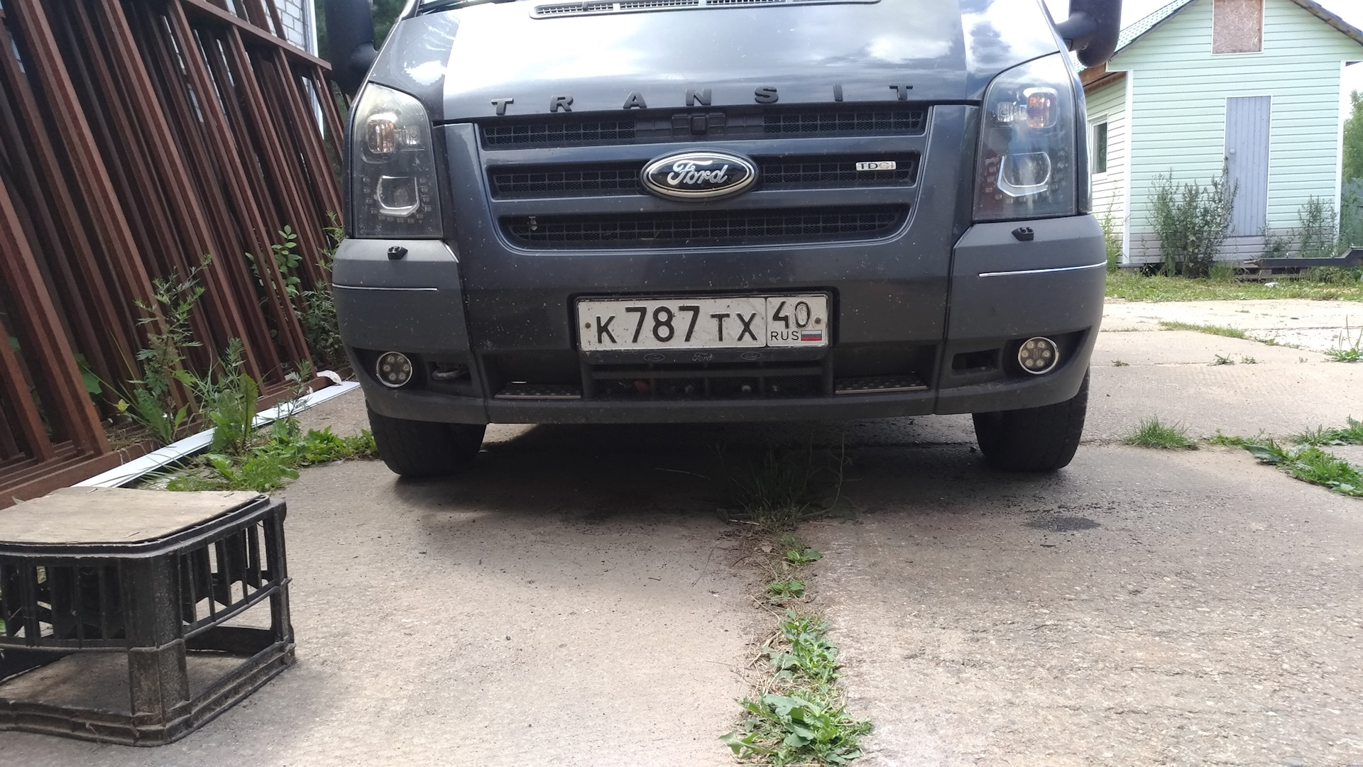 Обвес бампера Ford Transit