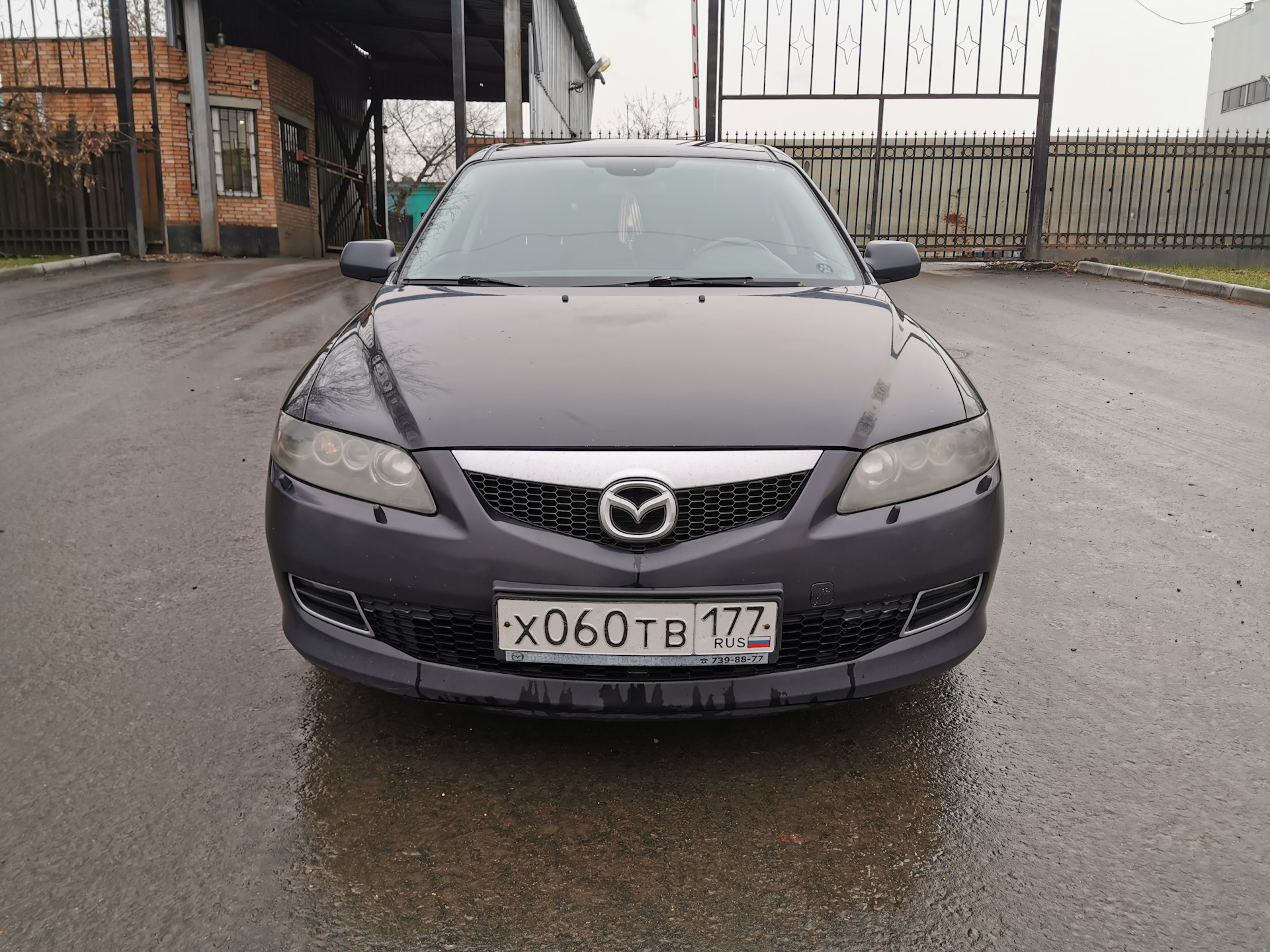 Black Edition Mazda 6 — покраска в Сверхпрочное защитное покрытие Молот —  ТитанPRO Auto на DRIVE2