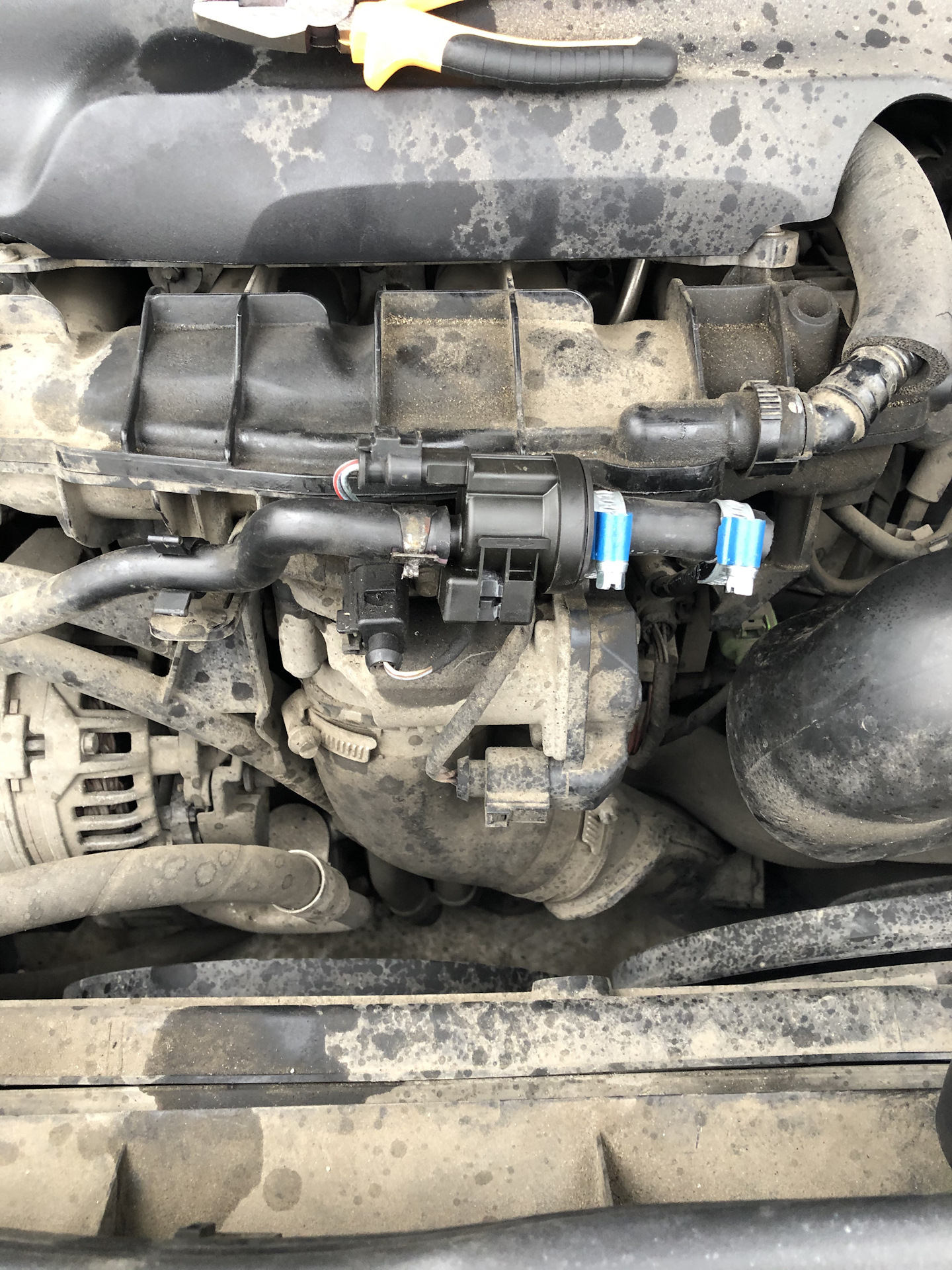 Замена датчика N80 ( датчик абсорбера ) — Skoda Octavia A5 Mk2, 1,8 л ...