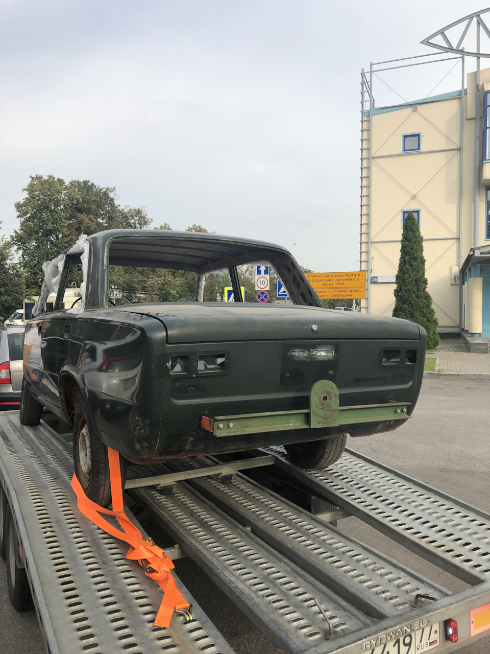 Временный переезд на кузовные работы. — Lada 2101, 1,2 л, 1970 года |  кузовной ремонт | DRIVE2