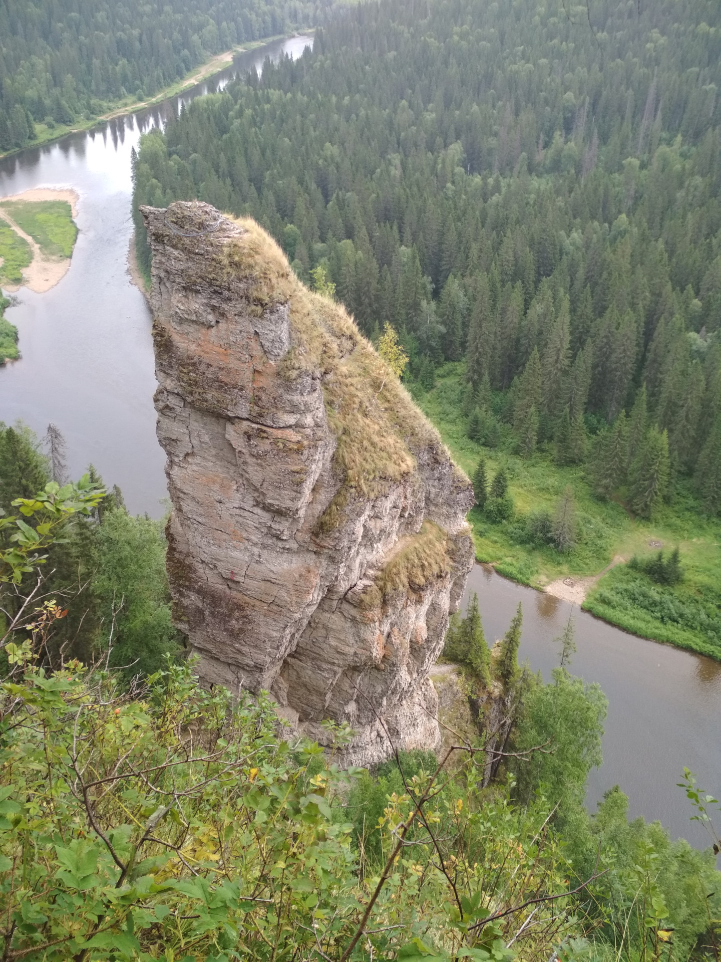 Усьвинские столбы чертов палец