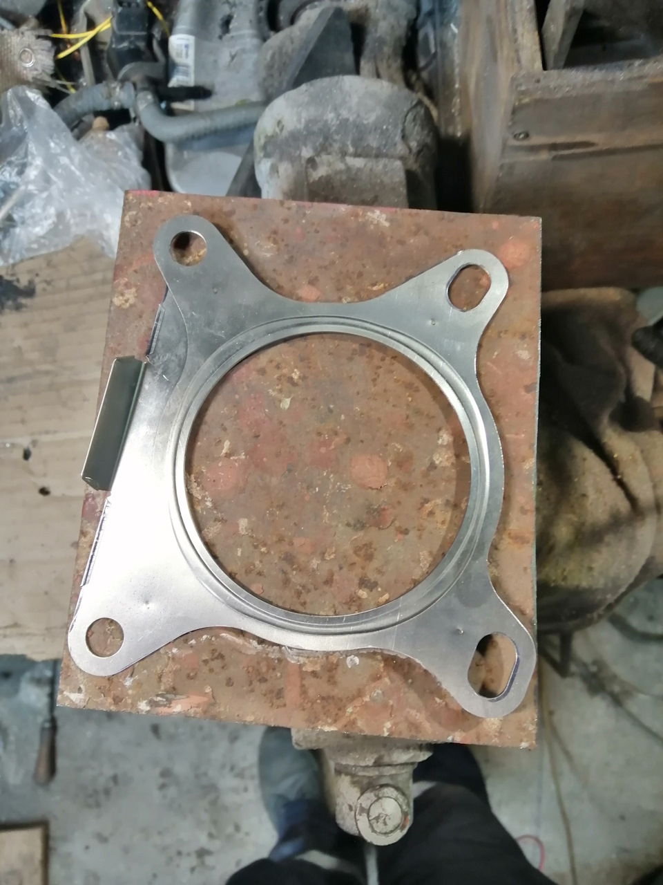 Установка турбины ихи или к03 от 2.0 tfsi — Audi A4 (B6), 1,8 л, 2002 ...