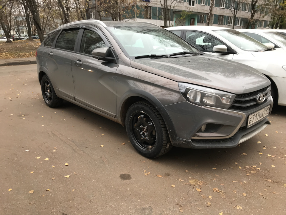 Переобулись🥶 — Lada Vesta Cross (1G), 1,8 л, 2021 года | шины | DRIVE2