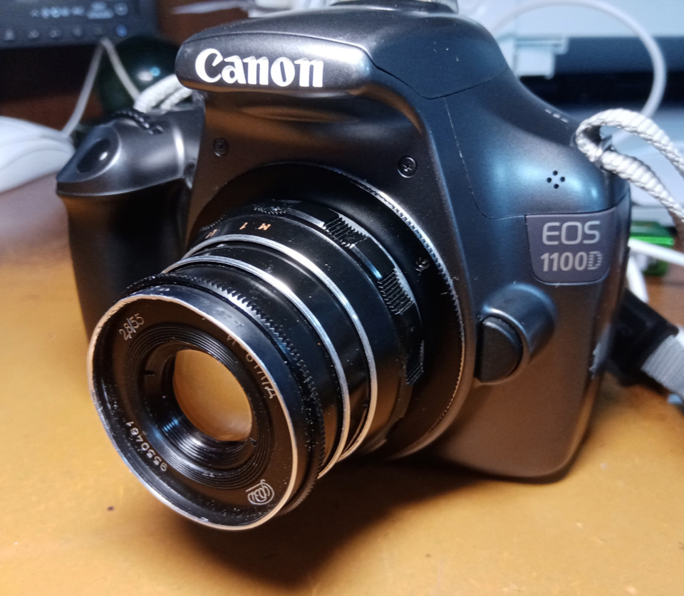 Объектив "Индустар И-61Л/Д" + Canon EOS 1100D — DRIVE2