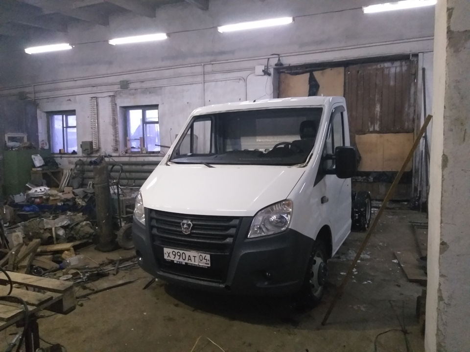 Некст15го. Забрал с ремонта и покараски кабины — ГАЗ Газель Next, 2,8 л ...