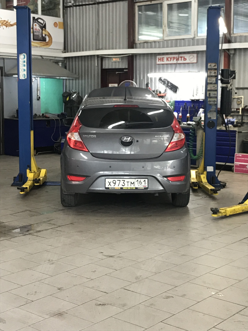 Диагностика автомобиля — Hyundai Solaris Hatchback, 1,6 л, 2012 года ...