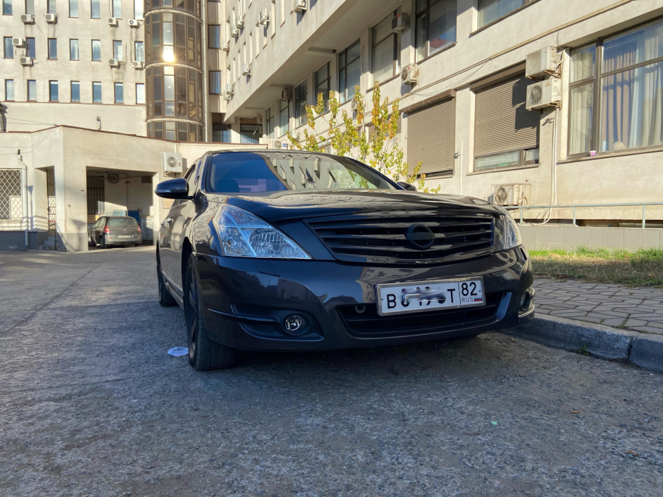 Реставрация хромированных накладок на бамперах. — Nissan Teana (J32), 2 ...