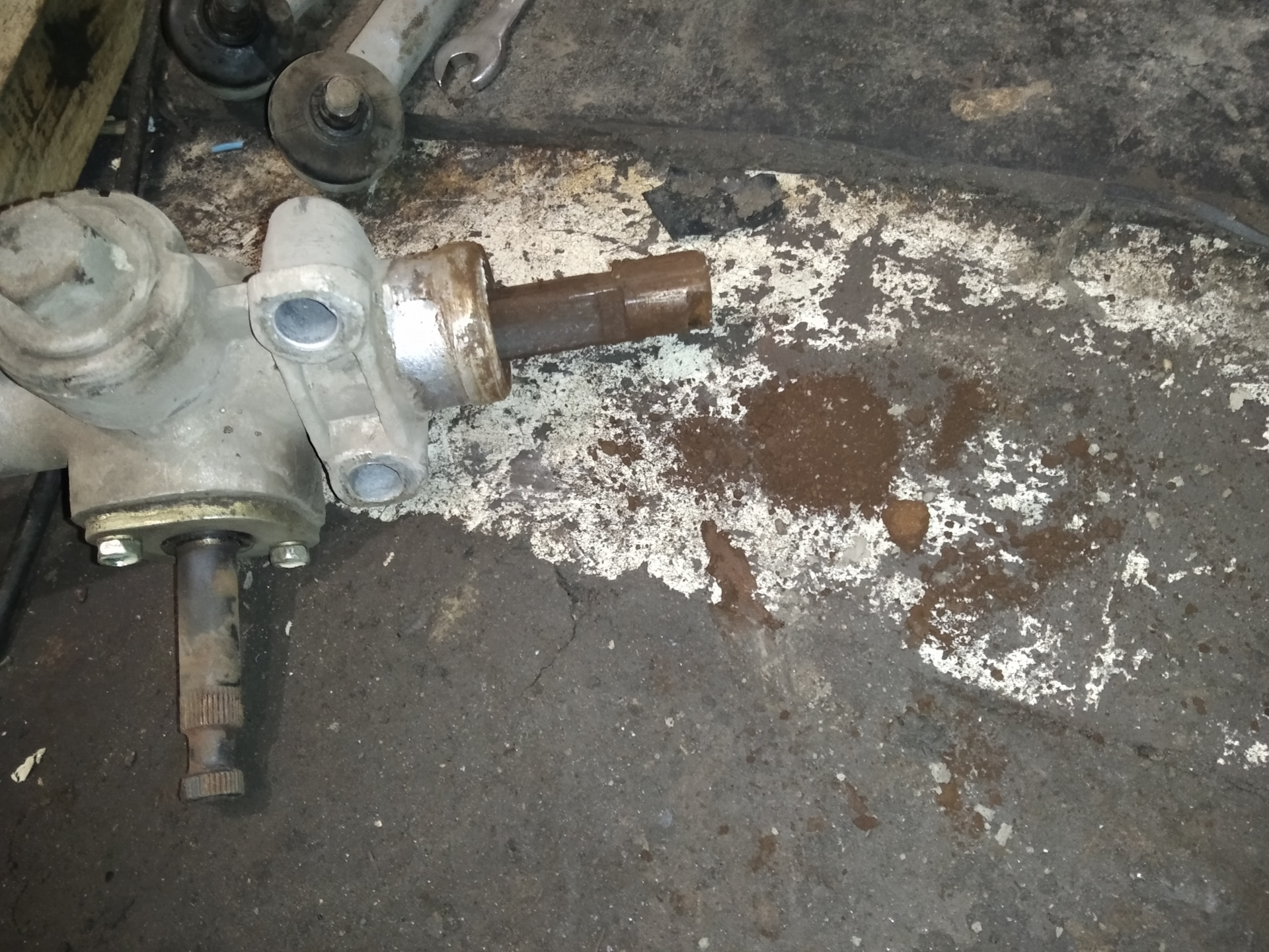 Перебор рулевой рейки — ЗАЗ 1103, 1,2 л, 2003 года | своими руками | DRIVE2