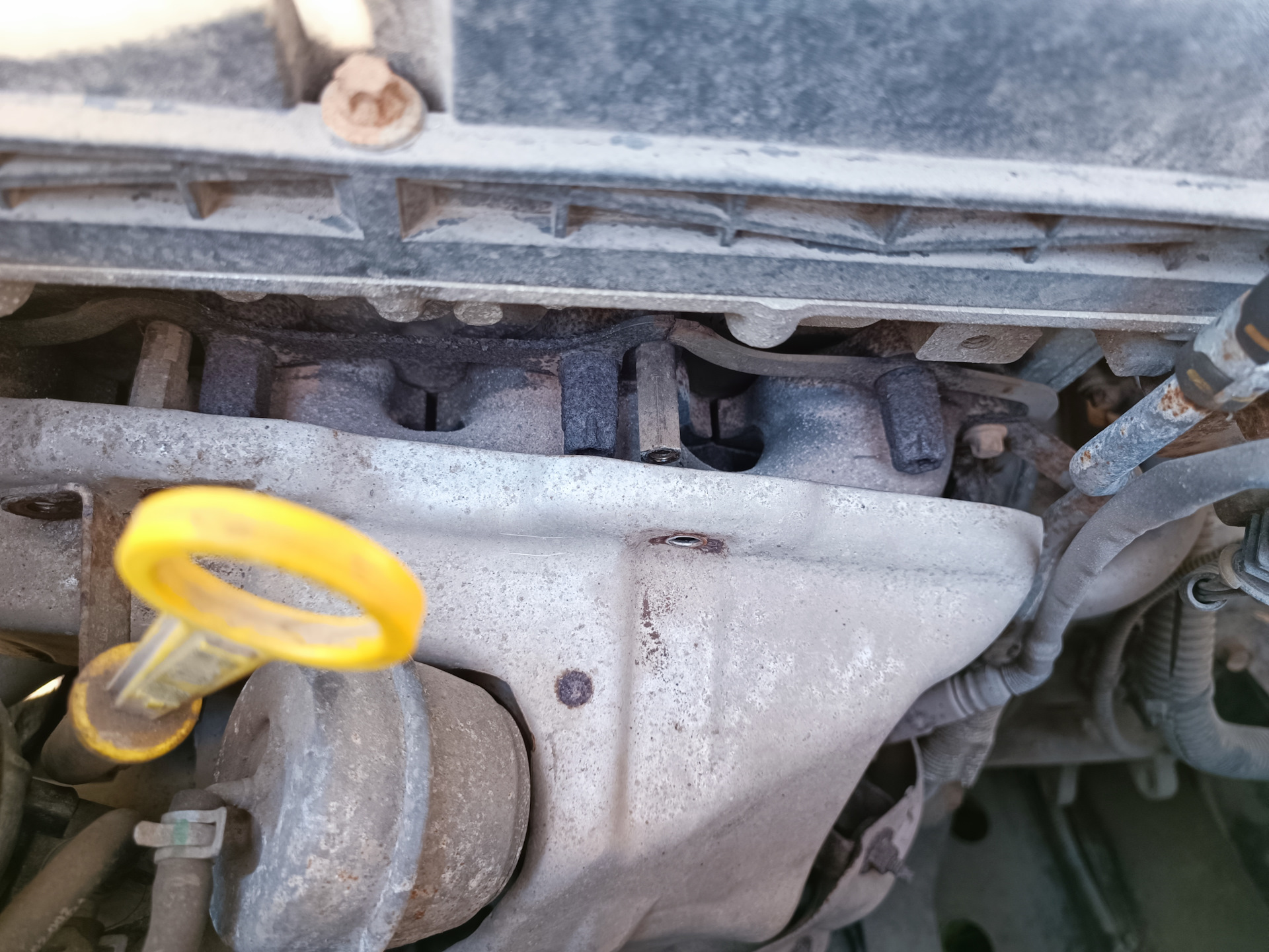 Прогорела прокладка выпускного коллектора на A16LET — Opel Astra J GTC ...