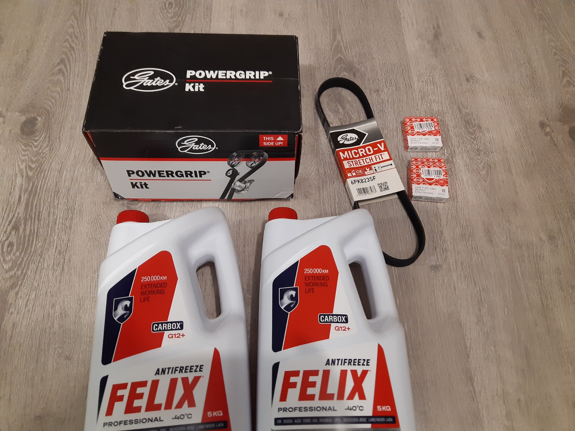 Замена грм — Lada Гранта, 1,6 л, 2013 года | плановое ТО | DRIVE2