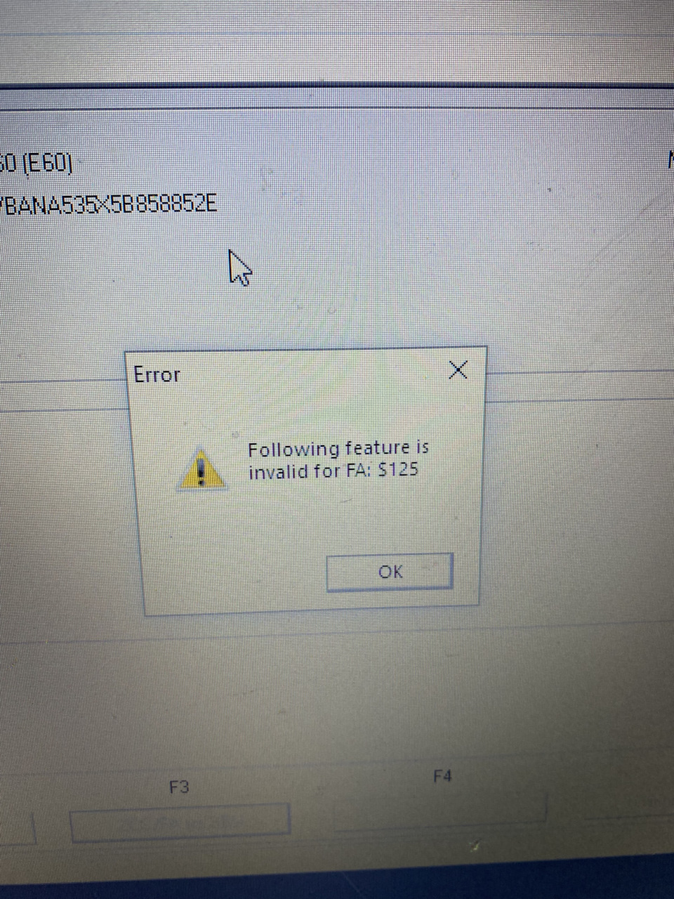 Ошибка NCS — BMW 5 series (E60), 2,2 л, 2003 года | другое | DRIVE2