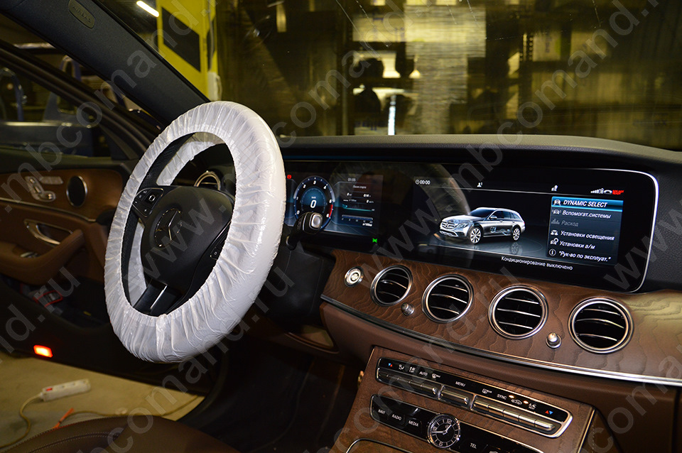 Сенсорный Андроид в Мерседес Е-класс w213 — расширение функционала ...