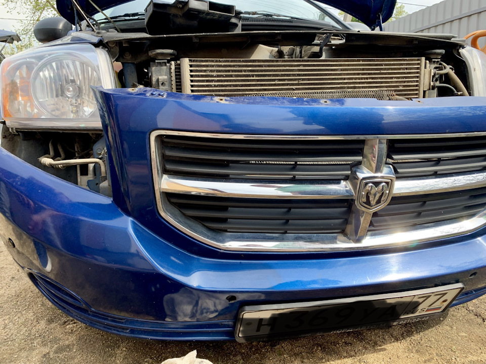 Парктроники по кругу (установка) — Dodge Caliber, 2 л, 2010 года ...